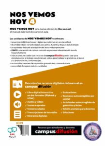 کتاب اسپانیایی Nos Vemos Hoy 4 B1