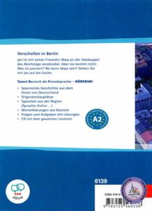 کتاب داستان آلمانی Verschollen in Berlin A2
