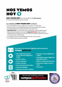 کتاب اسپانیایی Nos Vemos Hoy 1 A1
