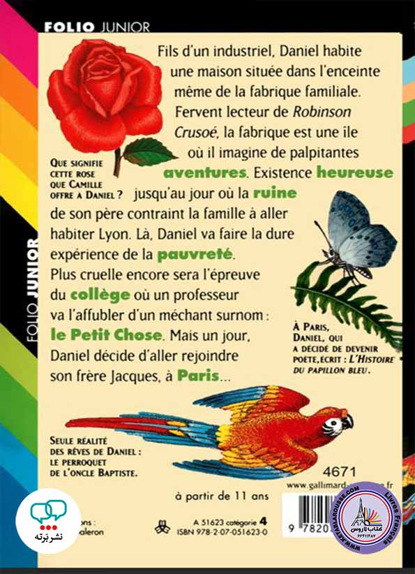 رمان فرانسوی Le Petit Chose