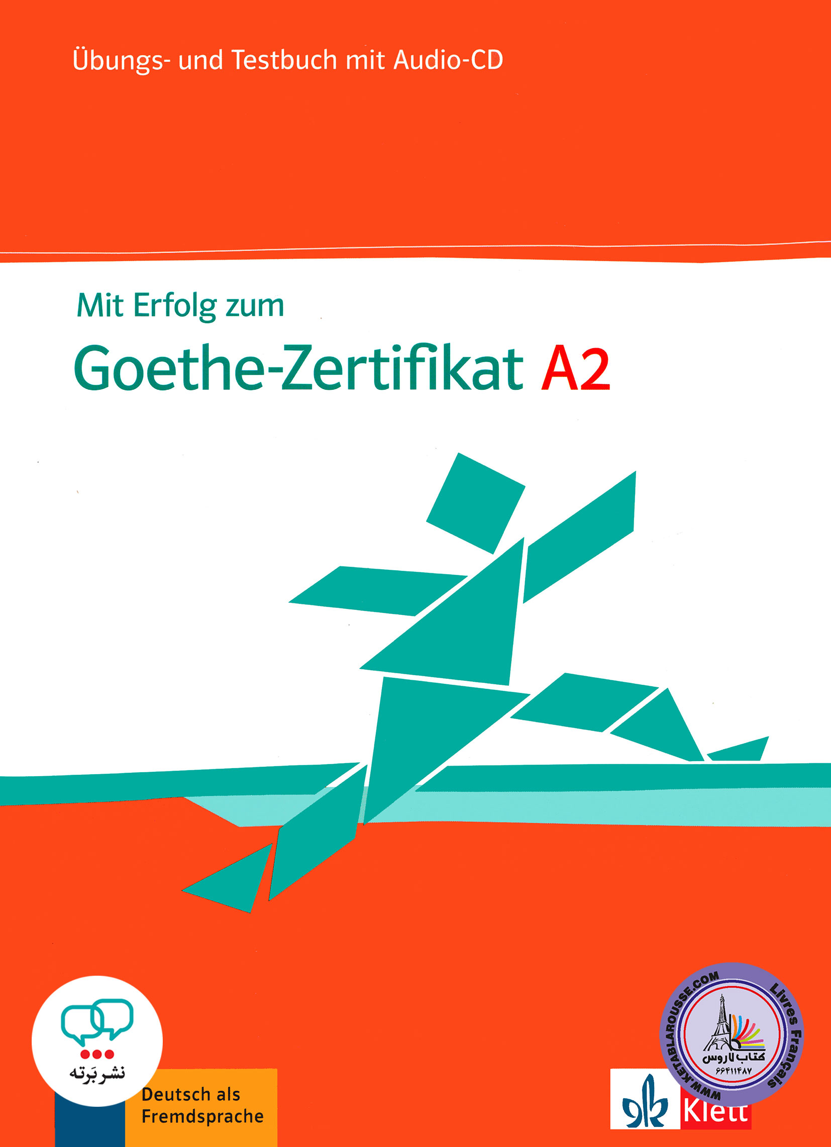 کتاب آزمون آلمانی میت ارفولگ زوم Mit erfolg zum A2