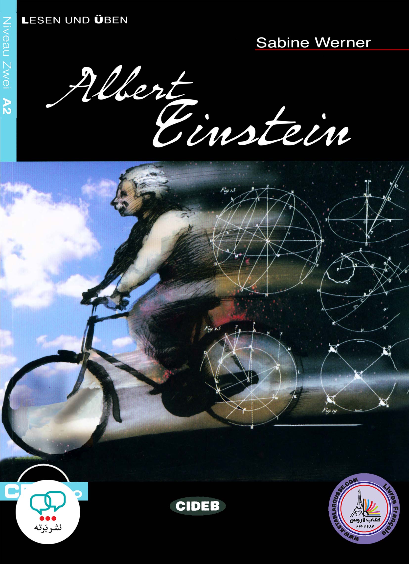 کتاب داستان آلمانی Albert Einstein Niveau Zwei A2