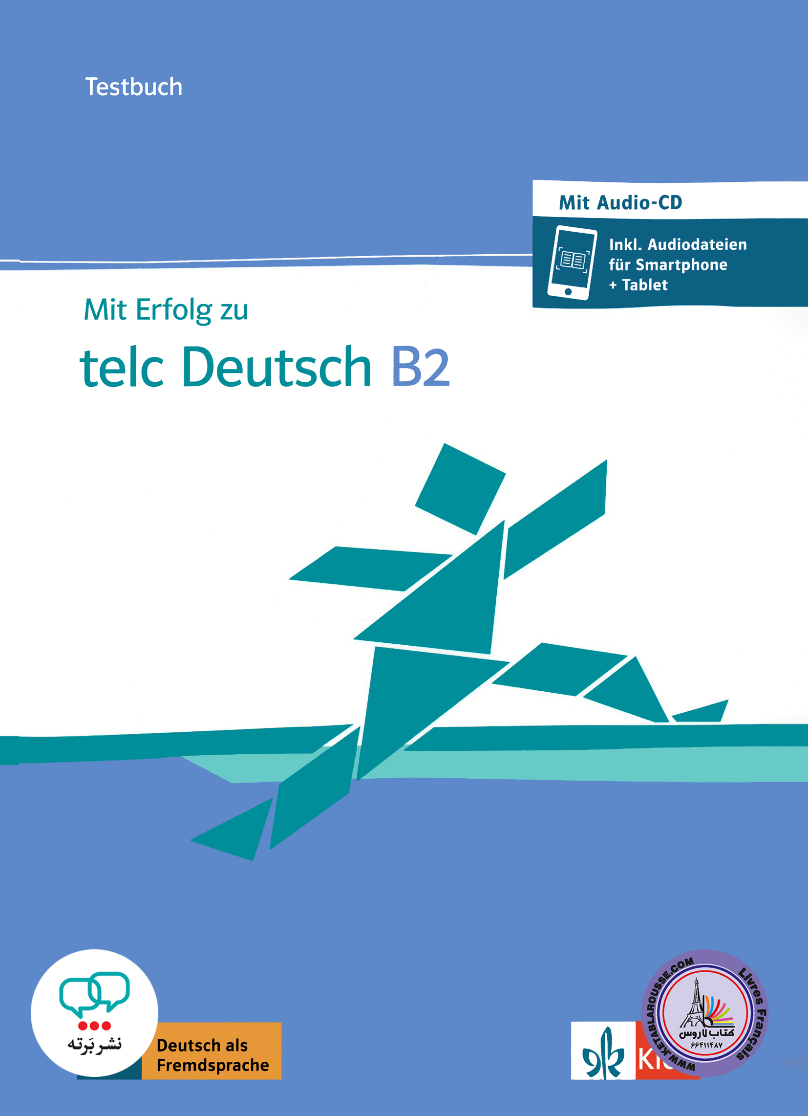 کتاب آزمون آلمانی تلک mit erfolg zu telc deutsch B2 testbuch
