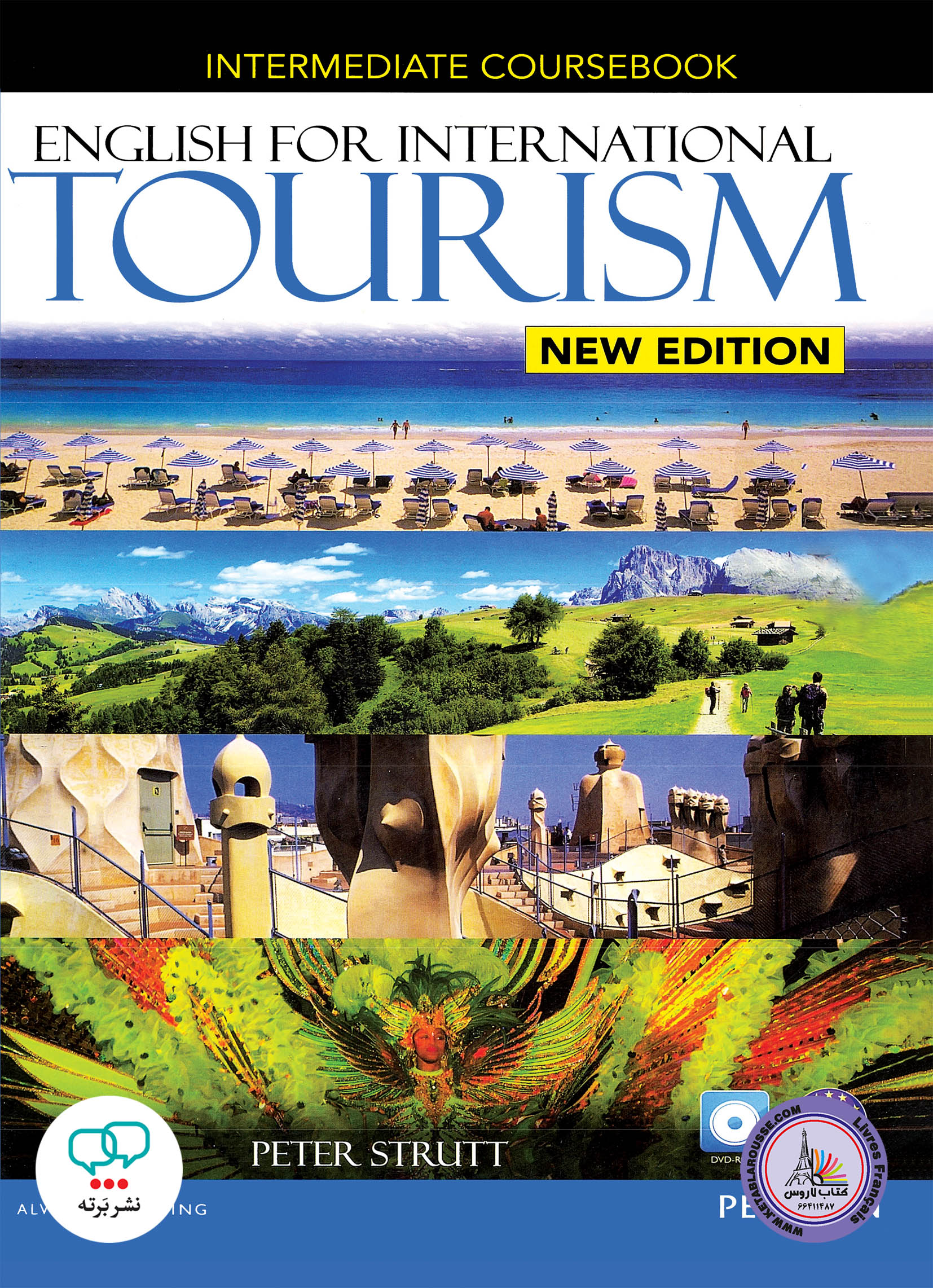 کتاب انگلیسی انگلیش فور اینترنشنال توریسم English for International Tourism Intermediate B1 B1+ New Edition