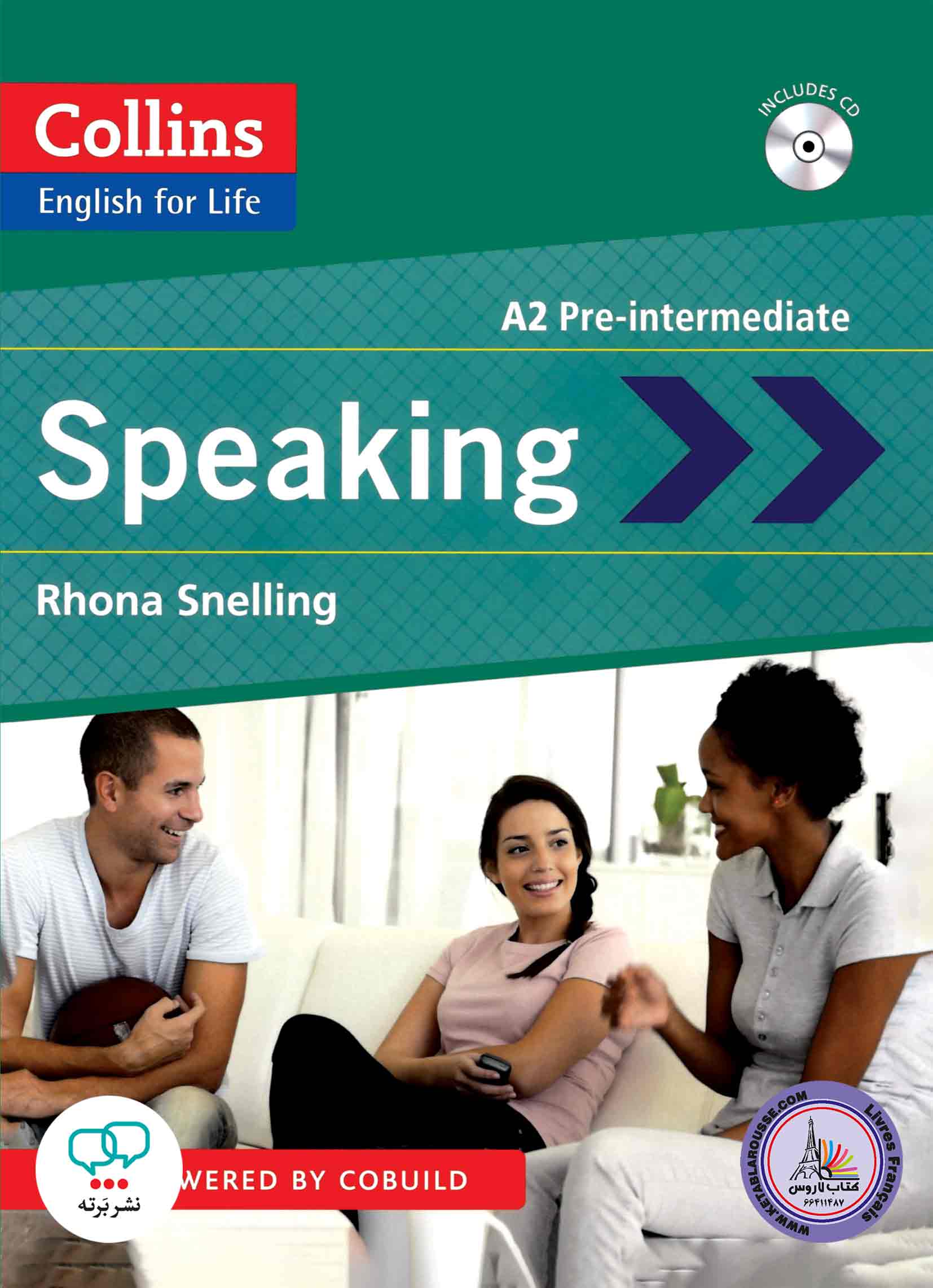 کتاب انگلیسی کالینز اسپیکینگ Collins English for Life Speaking A2 Pre-intermediate