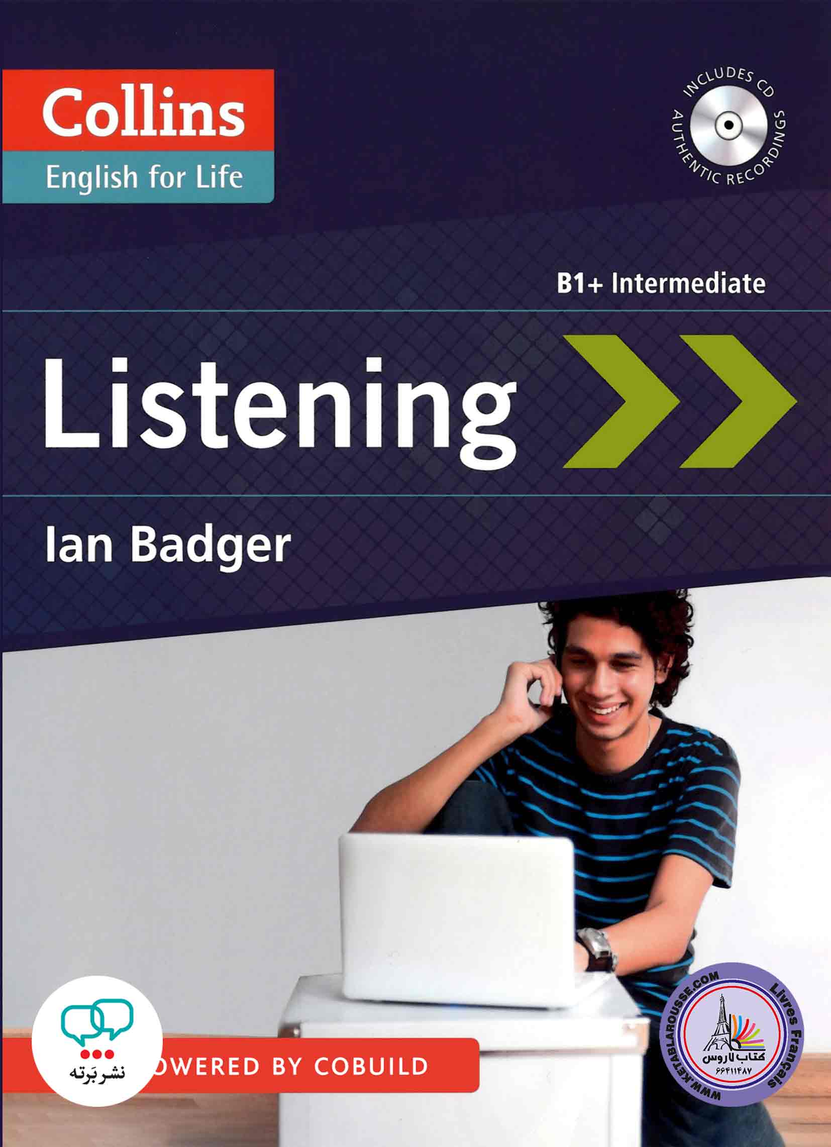 کتاب انگلیسی کالینز لیستنیگ Collins English for Life Listening B1+ intermediate