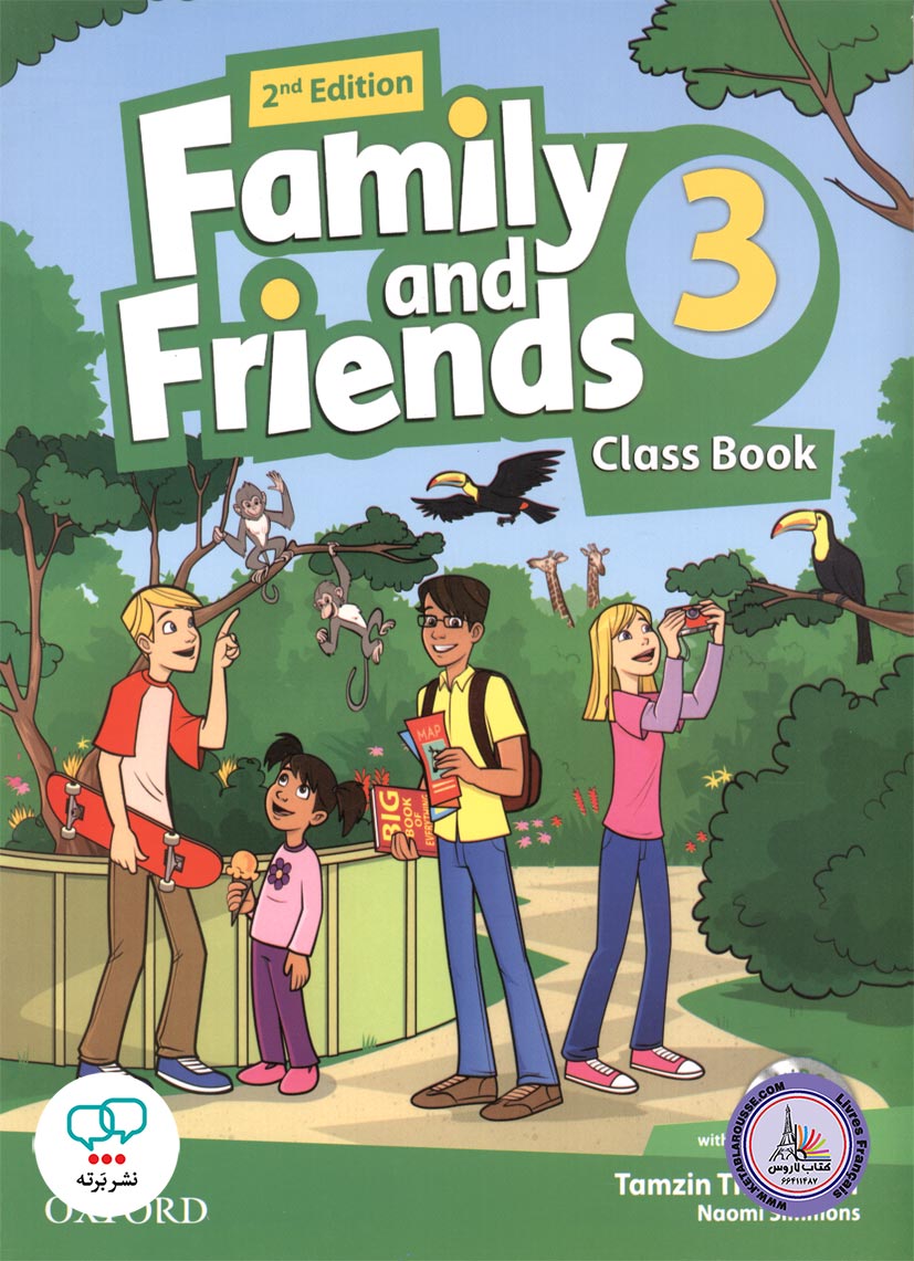 کتاب انگلیسی فمیلی اند فرندز Family and Friends 3 British 2nd