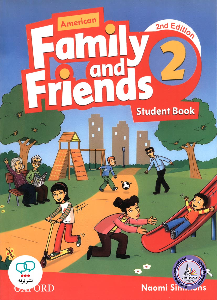 کتاب انگلیسی امریکن فمیلی اند فرندز American Family and Friends 2 2nd Edition