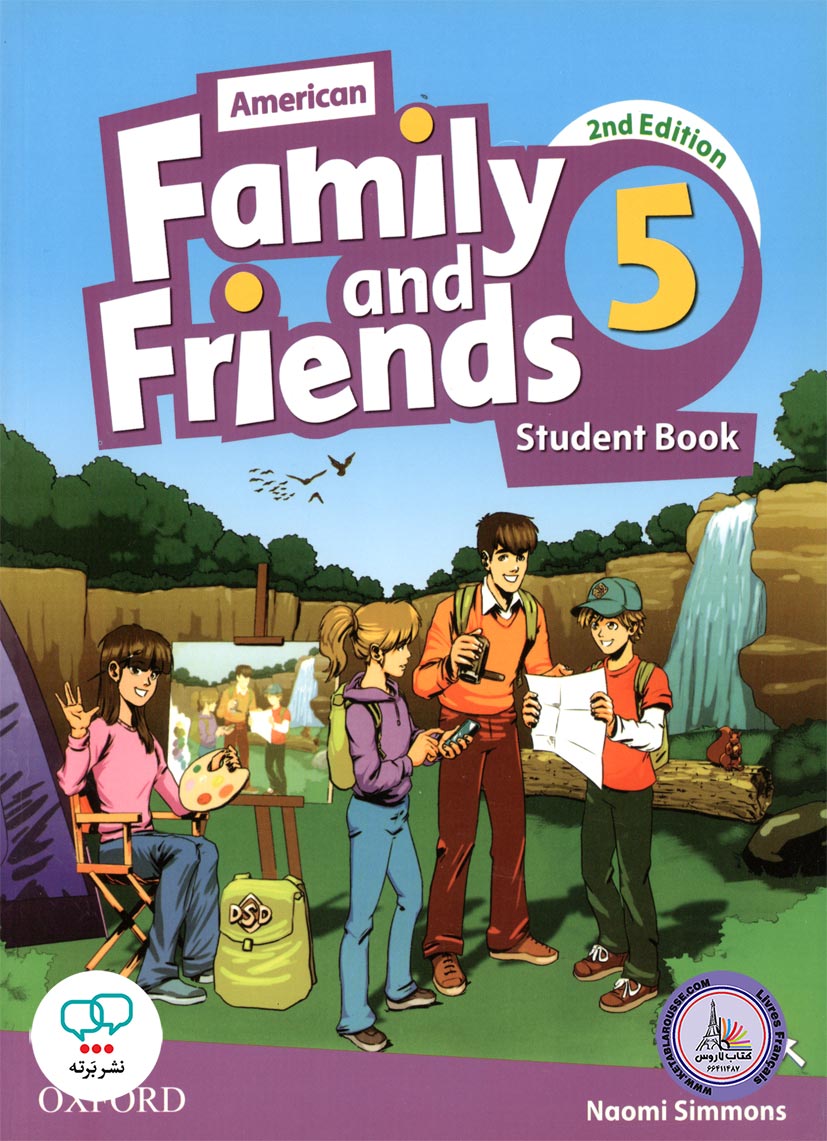 کتاب انگلیسی امریکن فمیلی اند فرندز American Family and Friends 5 2nd Edition