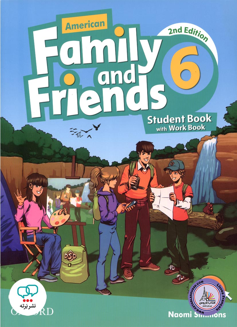 کتاب انگلیسی امریکن فمیلی اند فرندز American Family and Friends 6 2nd Edition