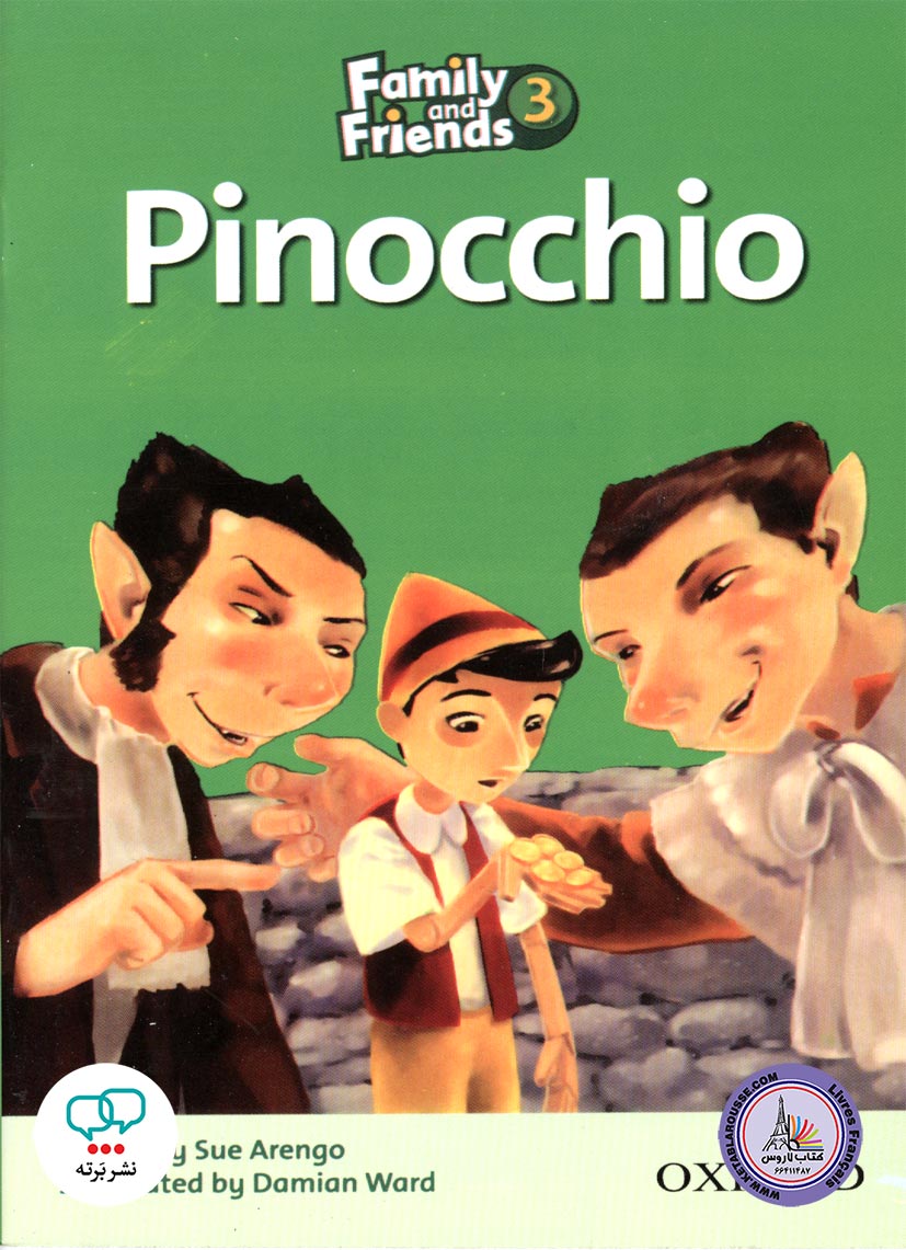 کتاب داستان انگلیسی Family and Friends 3 Pinocchio