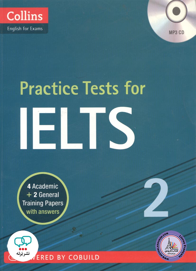 کتاب انگلیسی آزمون آیلتس پرکتیس تستز فور آیلتس Collins Practice Tests For IELTS 2