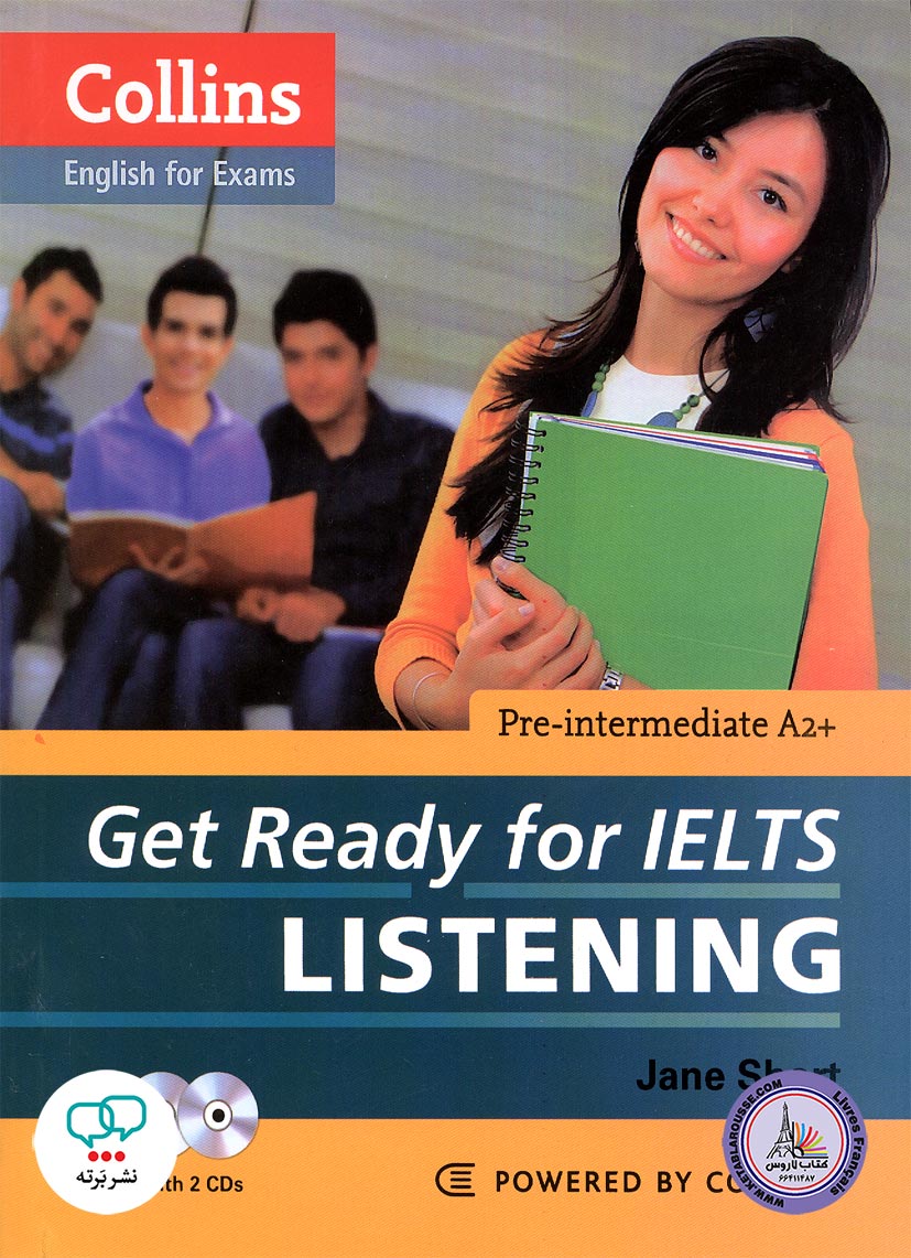 کتاب انگلیسی آزمون آیلتس +Collins Get Ready for IELTS Listening Pre intermediate A2