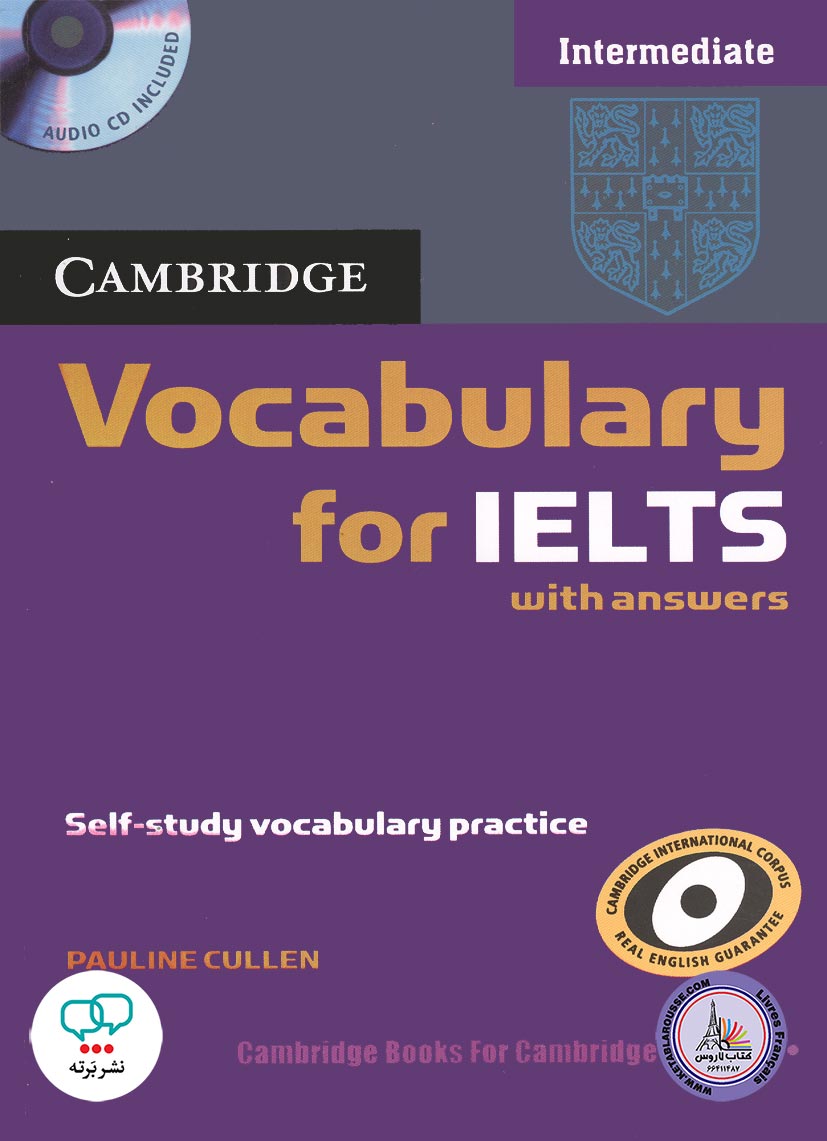 کتاب انگلیسی آزمون آیلتس Cambridge Vocabulary for IELTS Intermediate B2 C1