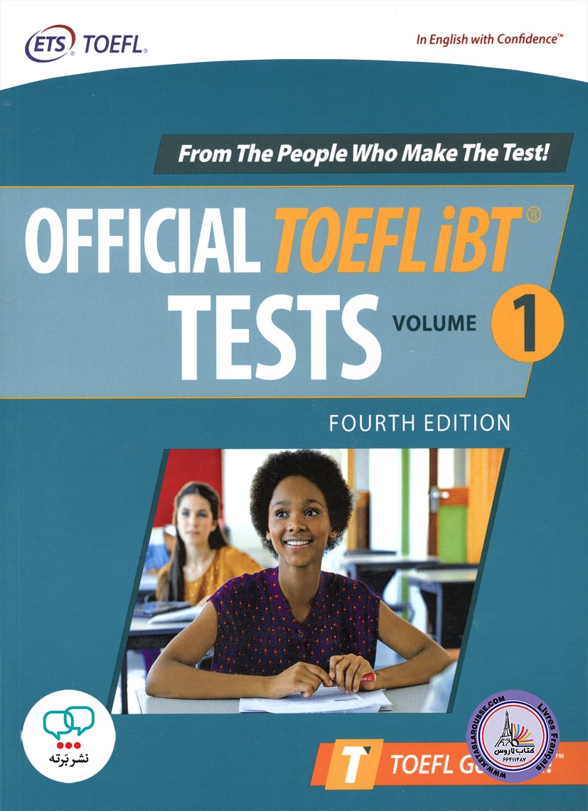 کتاب انگلیسی آزمون تافل Official TOEFL iBT Tests Volume 1 Fourth Ed