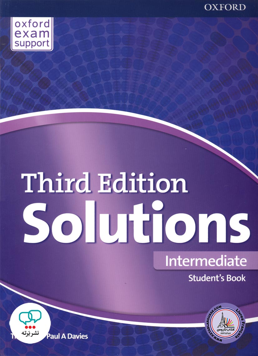 کتاب انگلیسی سولوشن اینترمدیت Solutions Intermediate Third Edition