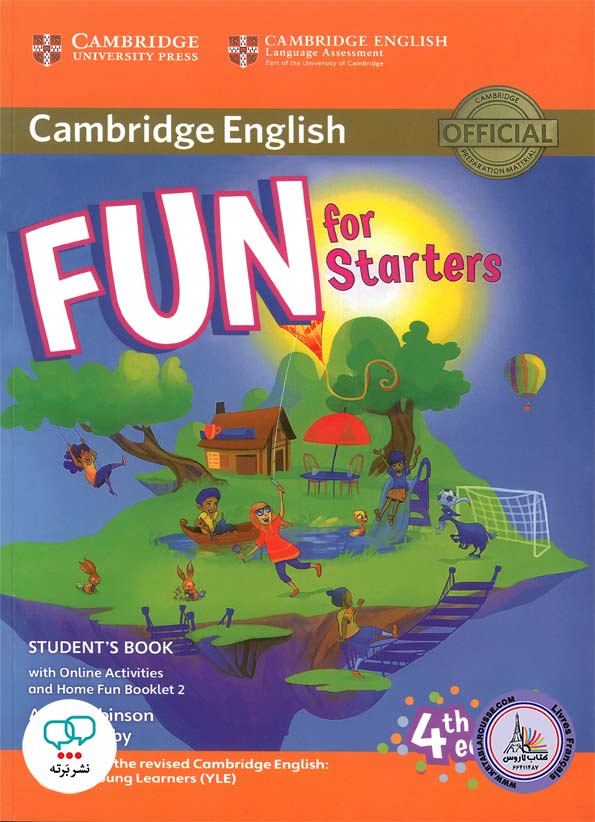 کتاب انگلیسی فان فور استارترز Fun for Starters 4th edition