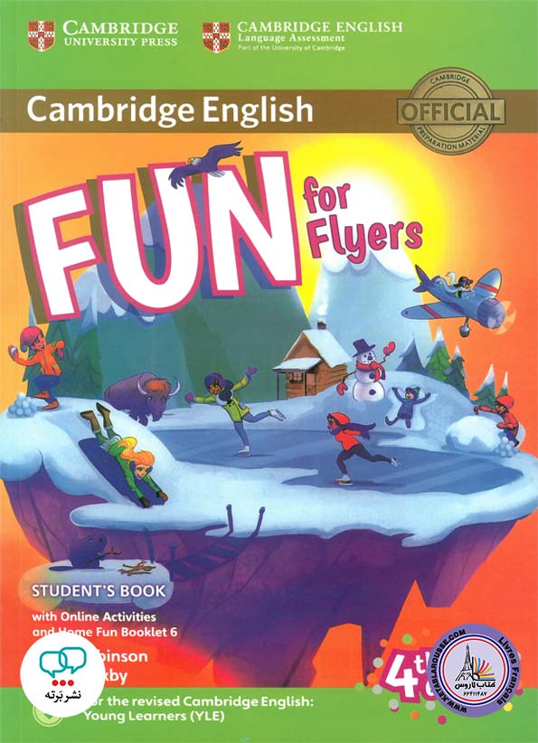 کتاب انگلیسی فان فور فلایرز Fun for Flyers 4th edition