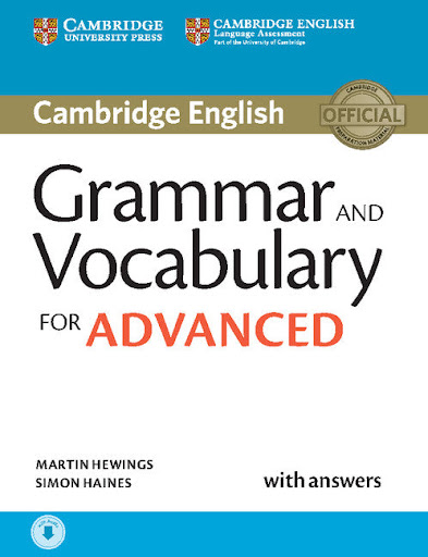کتاب انگلیسی Cambridge Grammar and Vocabulary for Advanced with Answers
