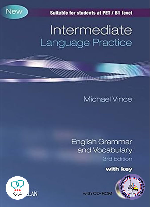 کتاب گرامر انگلیسی Intermediate language Practice 3rd