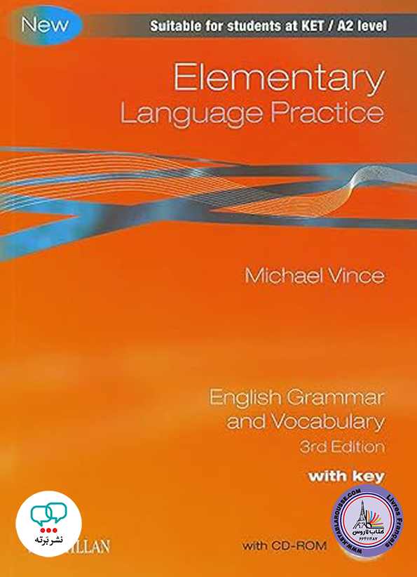 کتاب گرامر انگلیسی Elementary Language Practice 3rd