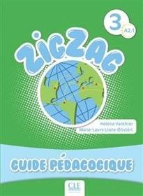 کتاب معلم فرانسوی زیگزاگ Zigzag 3 Niveau A2.1 Guide pedagogique