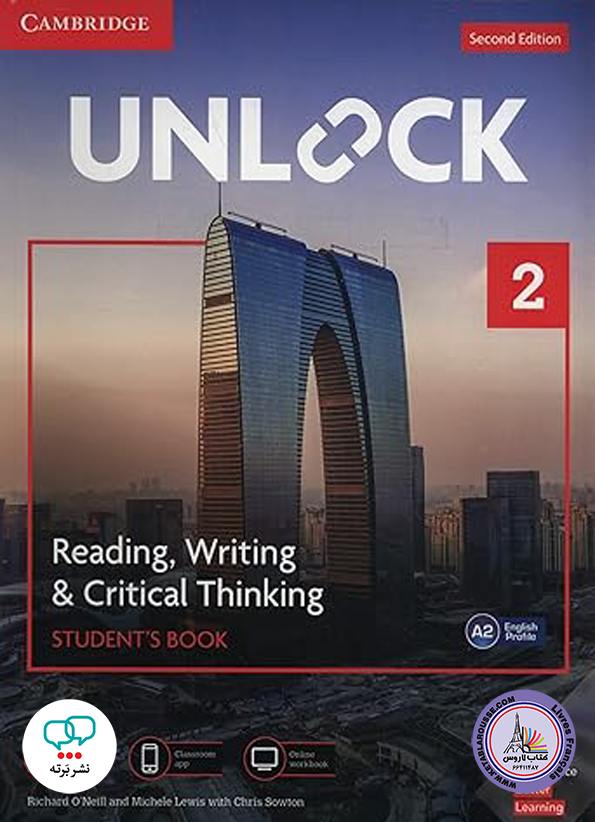 کتاب انگلیسی آنلاک Unlock Level 2 Reading Writing and Critical Thinking 2th