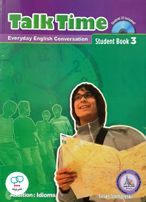 کتاب انگلیسی تاک تایم Talk Time 3 Everyday English Conversation